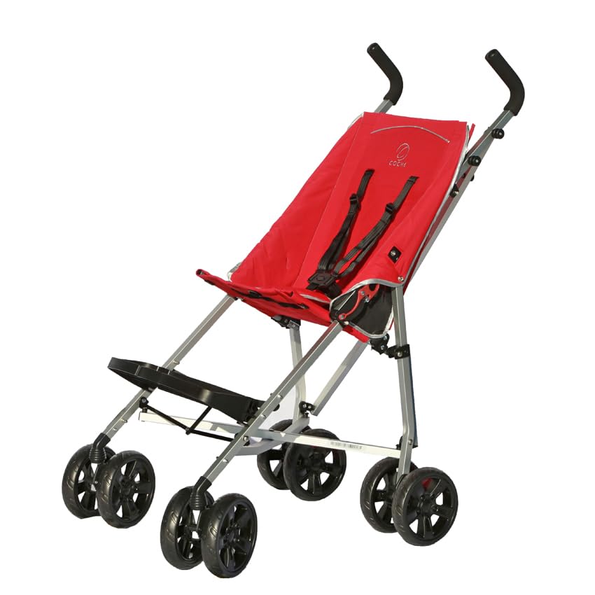 XL Special Needs Stroller, Disability Stroller for Older Child, Larger Size Pushchair, Easy Folding System, Lightweight Aluminum Frame (Black)
