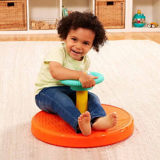 Twist & Spin Activity Toy 3 Pieces with Ball Popper, Toddler 18 Months and Preschool Toys
