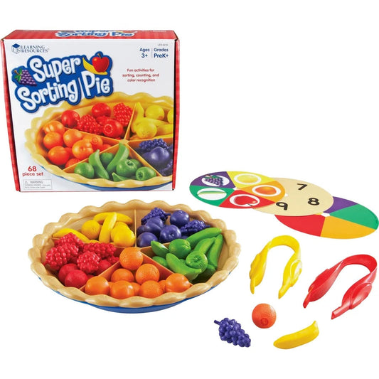 , LRNLER6216, Super Sorting Pie, 69 / Set