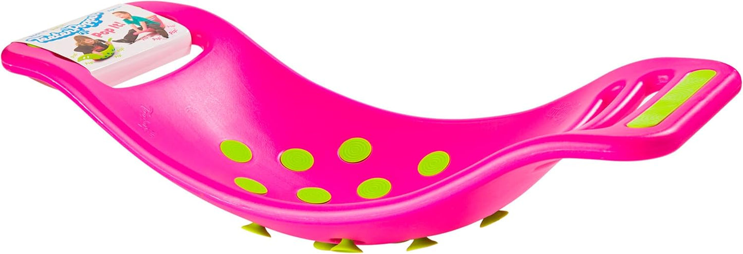 Teeter Popper, Indoor Toddler Sensory Toys for Ages 3 and Up, Blue