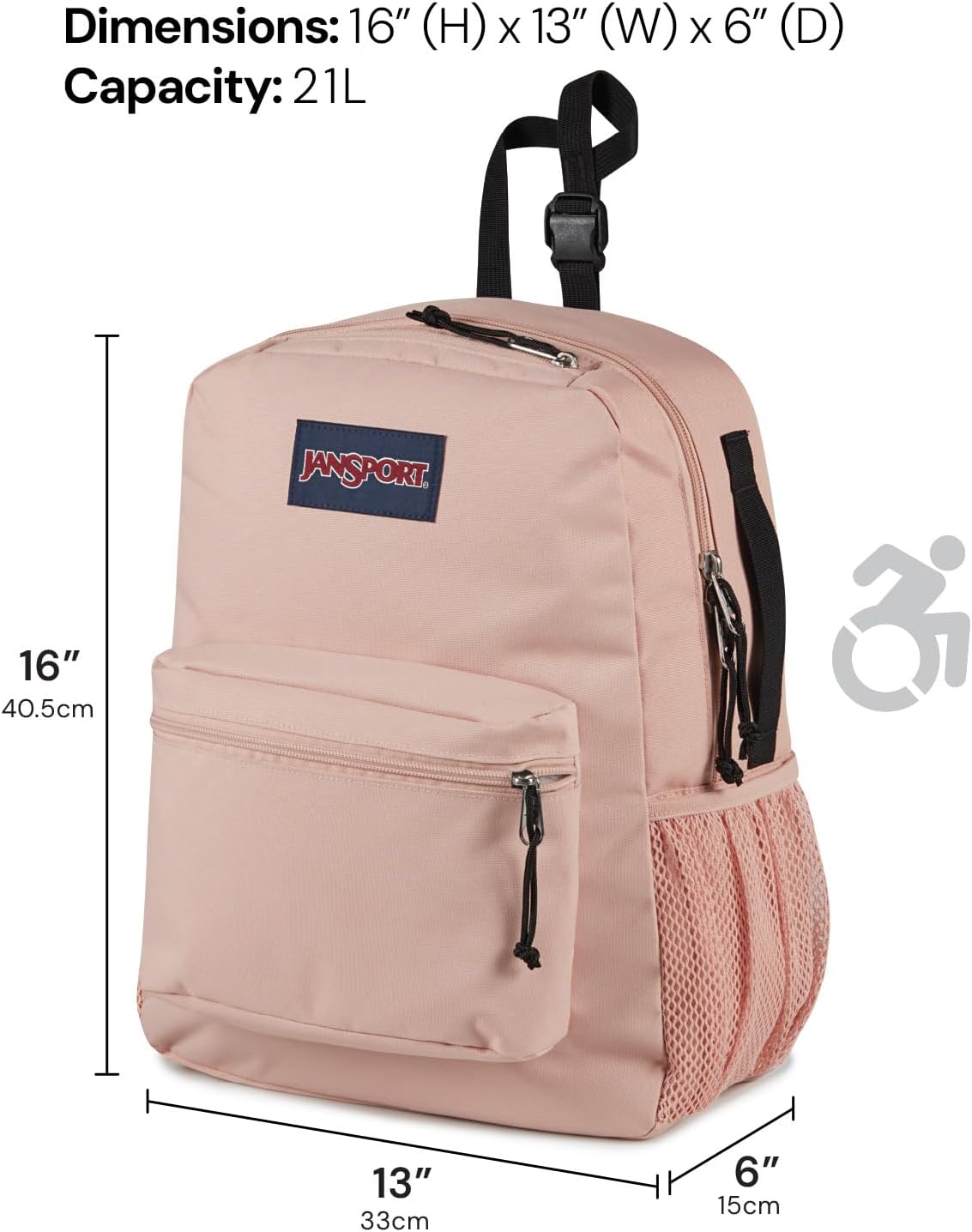 Central Adaptive Backpack – Wheelchair & Walker Compatible