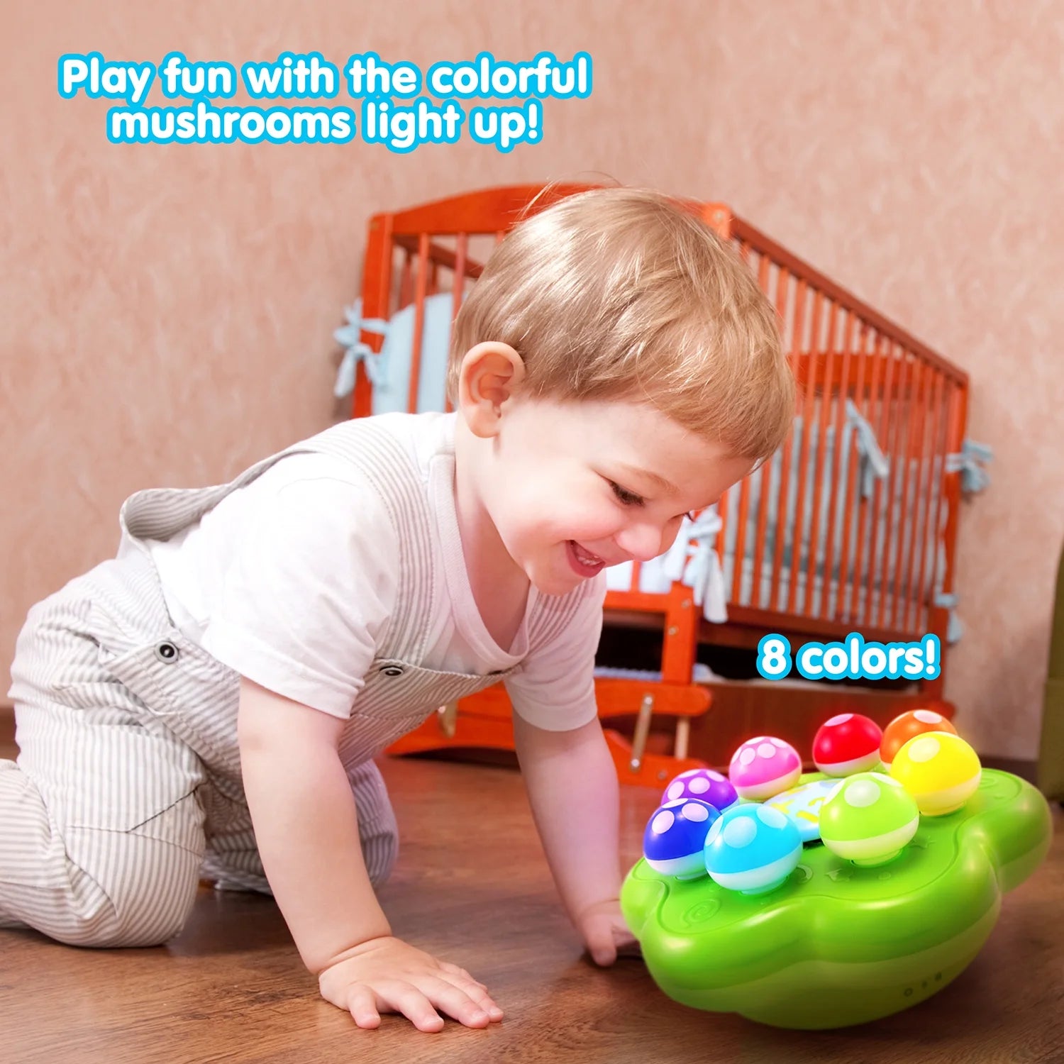 Mushroom Garden - Music Toy Learn Counting for Toddlers Babies 1- 3 Year