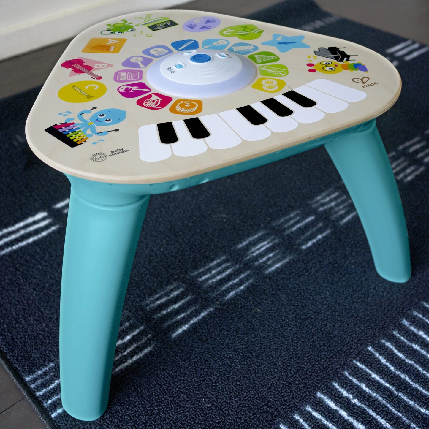 Clever Composer Tune Table Magic Touch Electronic Wooden Activity Toddler and Baby Toy, Ages 6 Months +