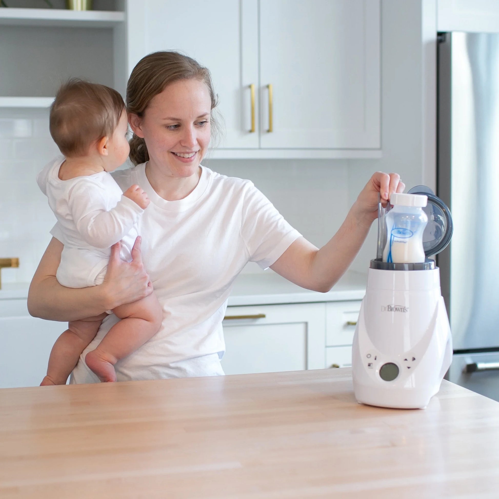 Natural Flow Milk Spa, Breast Milk & Bottle Warmer, Even and Consistent Warming, 1 Pack