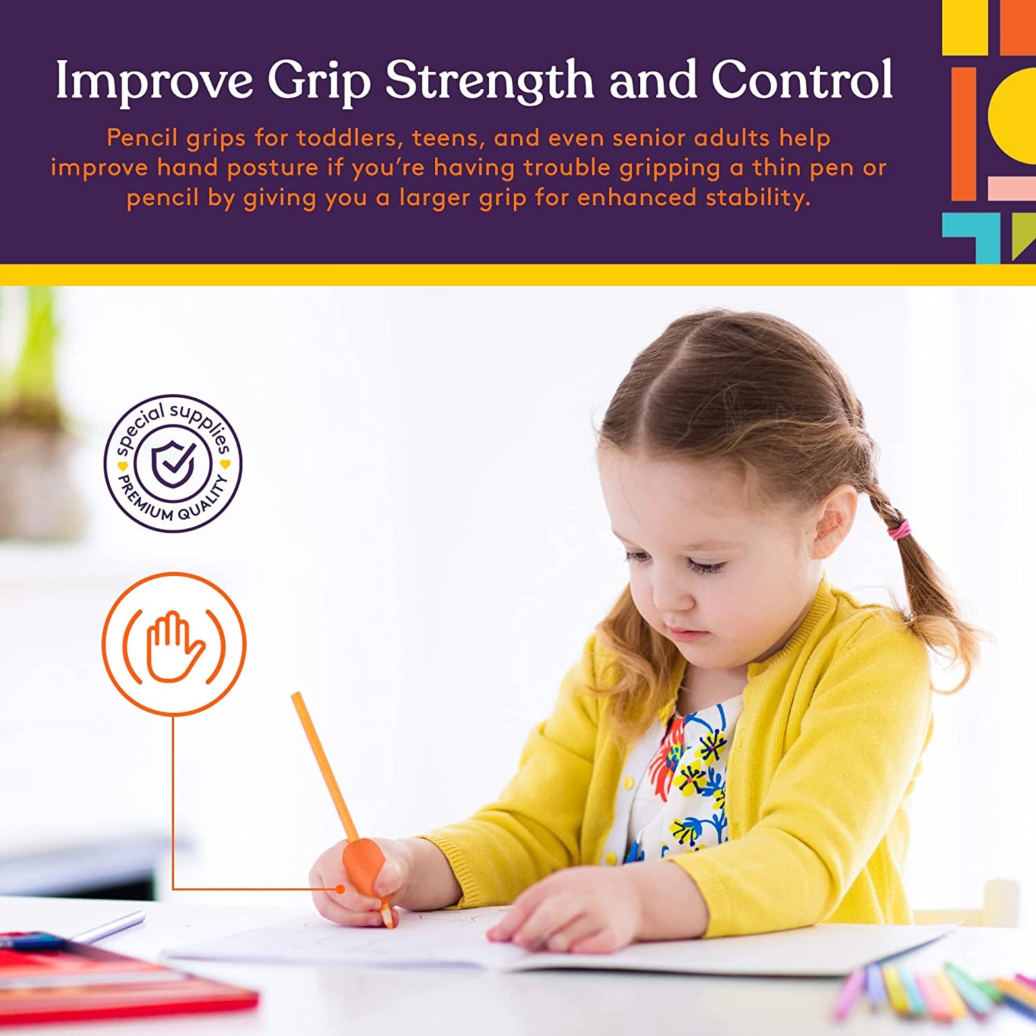 Egg Pen-Pencil Grips for Kids and Adults 