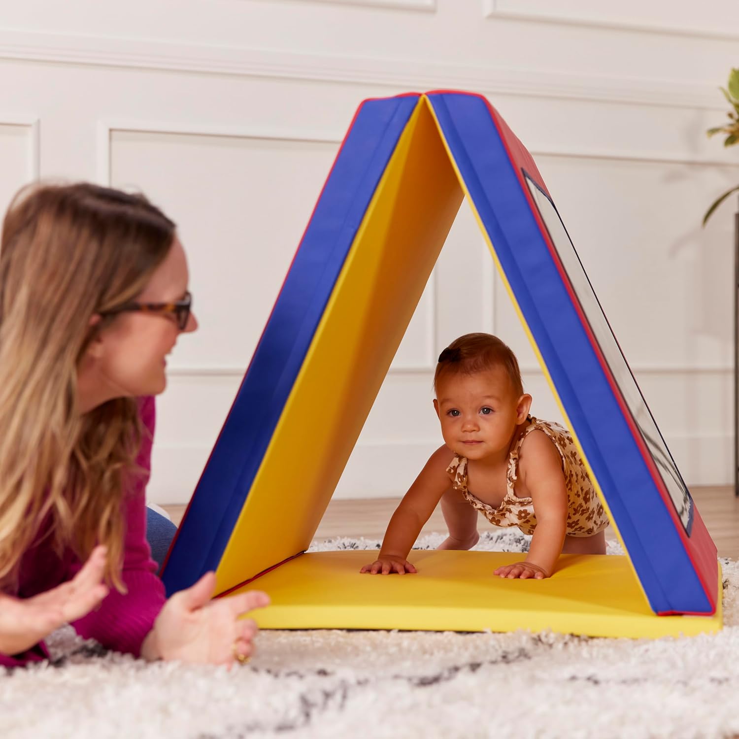 Softzone Folding Floor Mirror, Sensory Toy