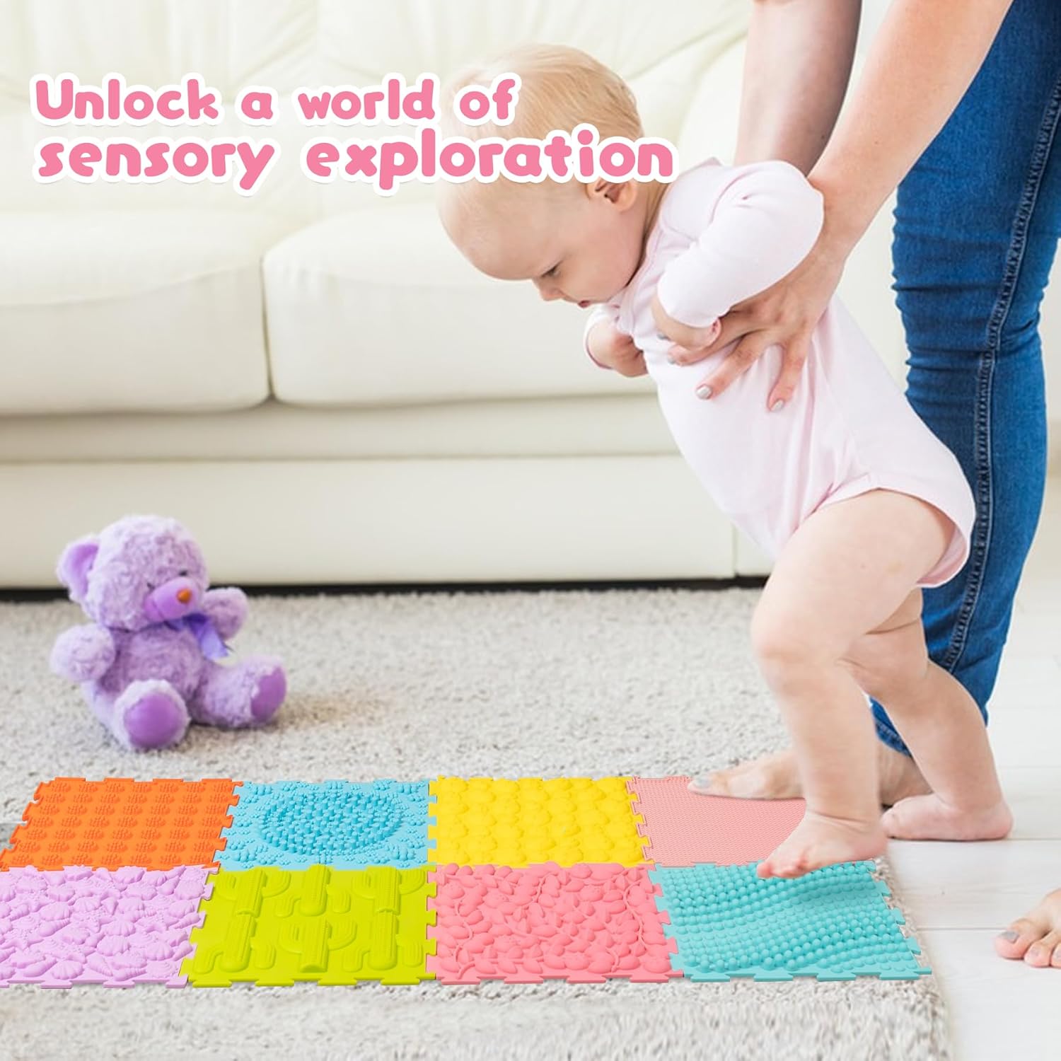 8 Pcs Sensory Mats