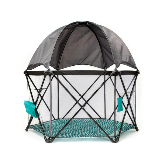 Go with Me Eclipse Mesh Portable Playard, Playpen, Sun Canopy
