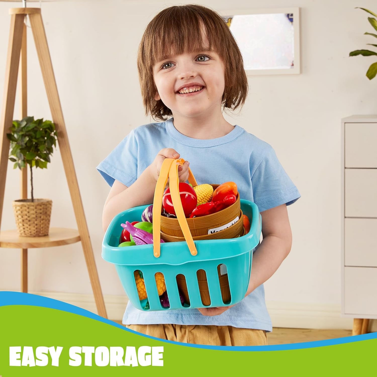 Learning Toys, Play Cutting Food for Preschool Activities
