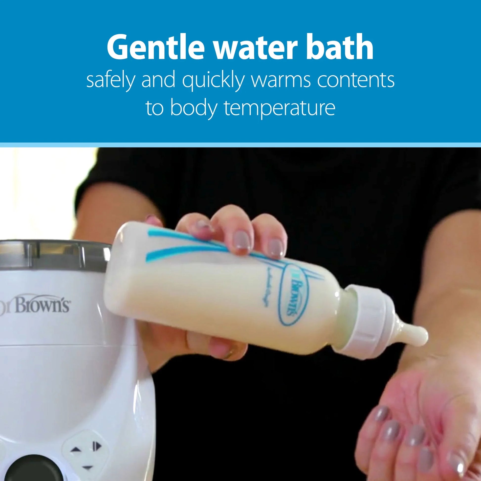 Natural Flow Milk Spa, Breast Milk & Bottle Warmer, Even and Consistent Warming, 1 Pack