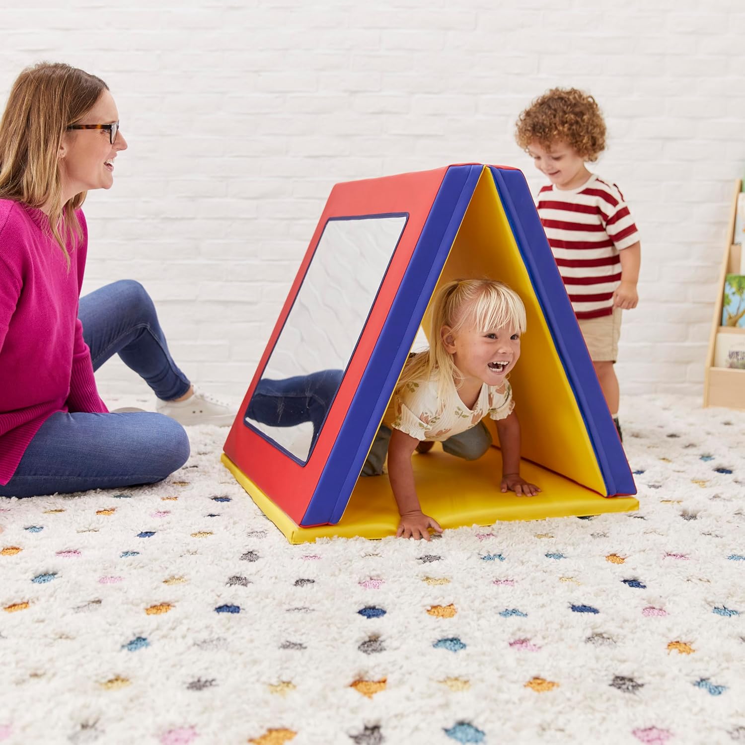 Softzone Folding Floor Mirror, Sensory Toy