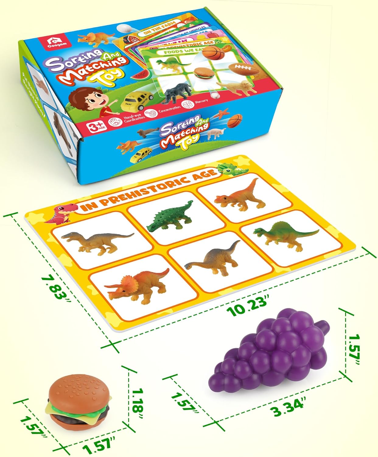 Sorting Toy, Fine Motor Montessori Game
