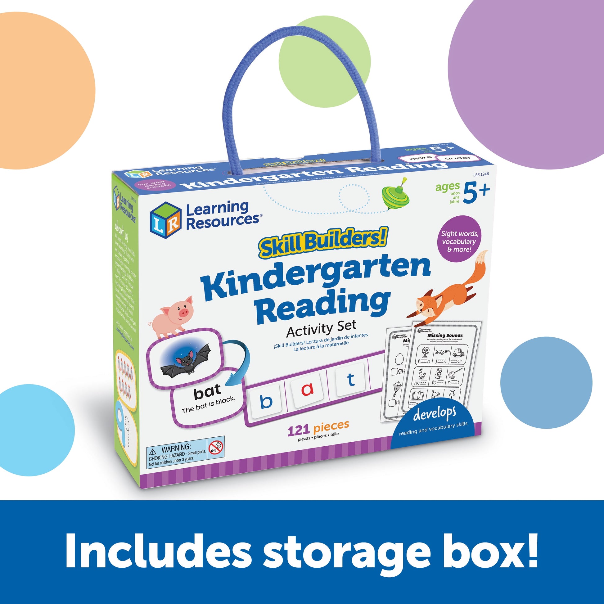 Skill Builders! Kindergarten Reading - Learning Activities for Boys and Girls 5+