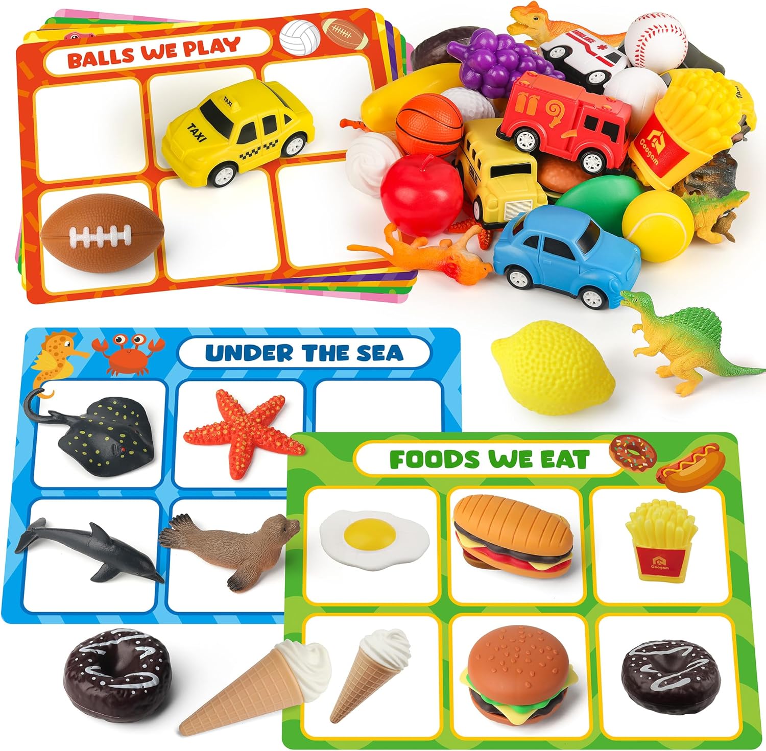 Sorting Toy, Fine Motor Montessori Game