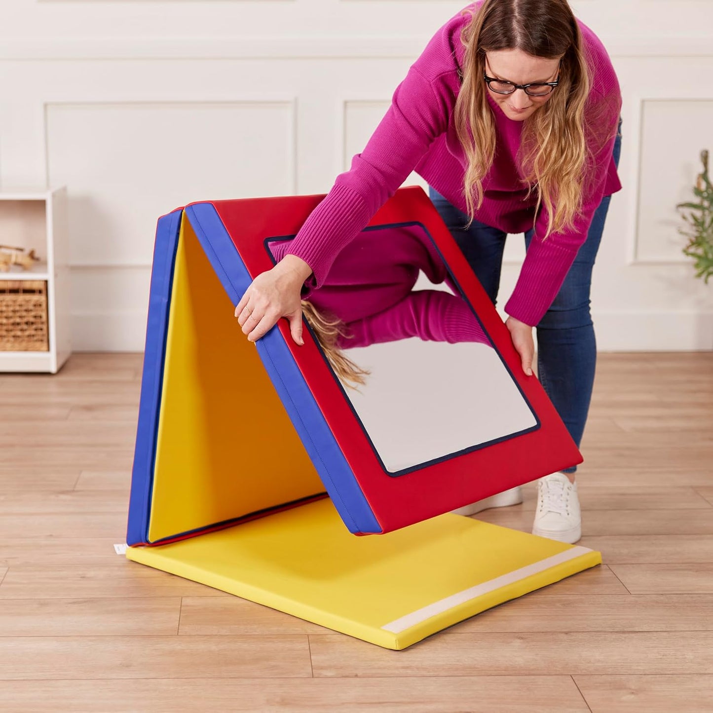 Softzone Folding Floor Mirror, Sensory Toy