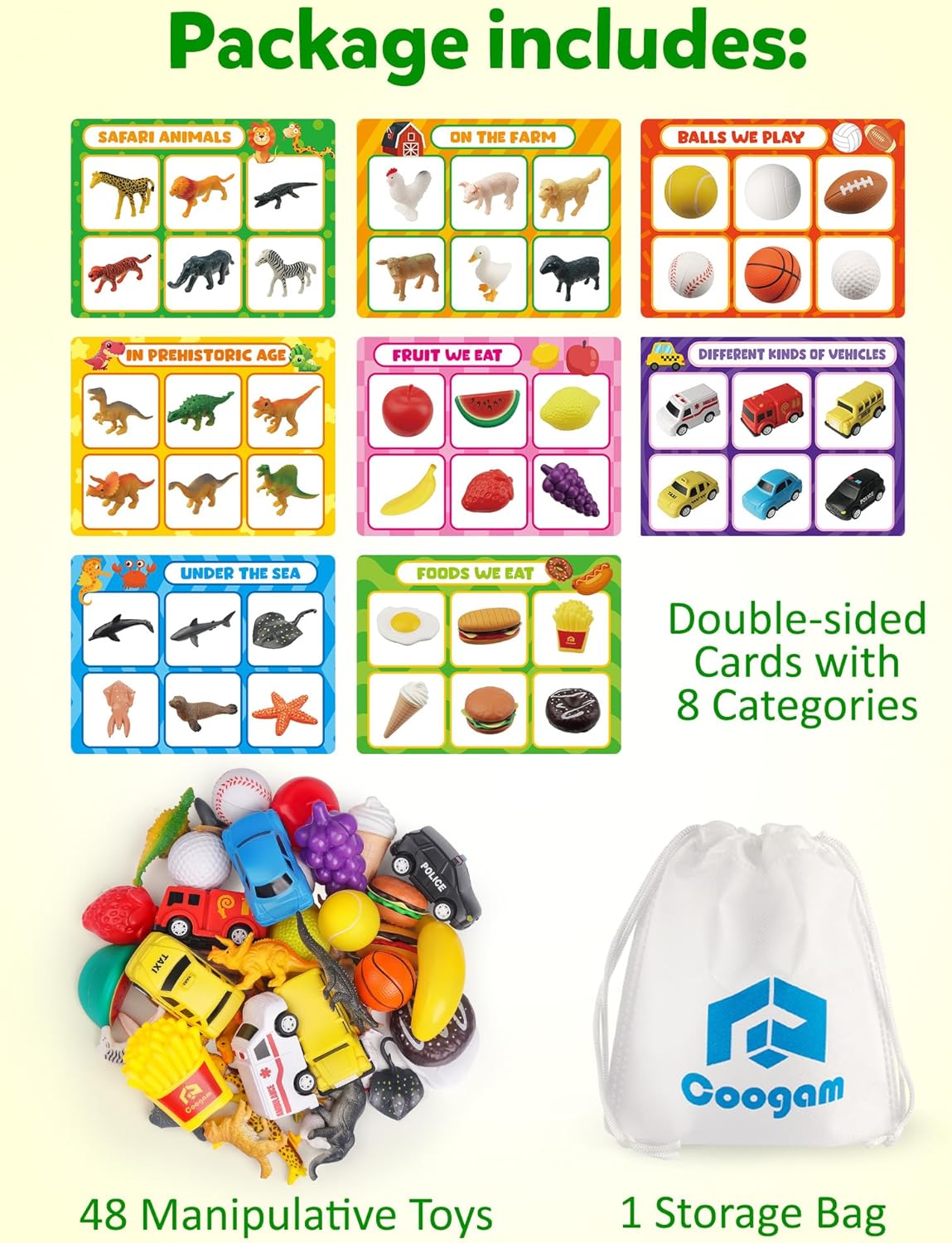 Sorting Toy, Fine Motor Montessori Game