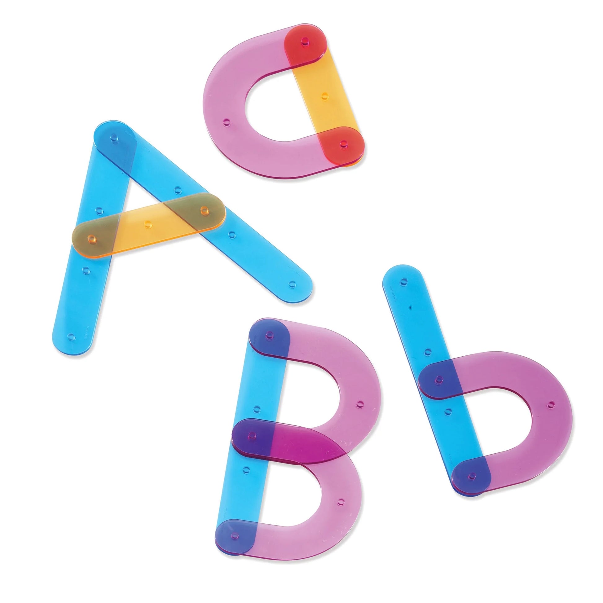 Letter Construction Activity Set Alphabet Letters (60 Pieces)