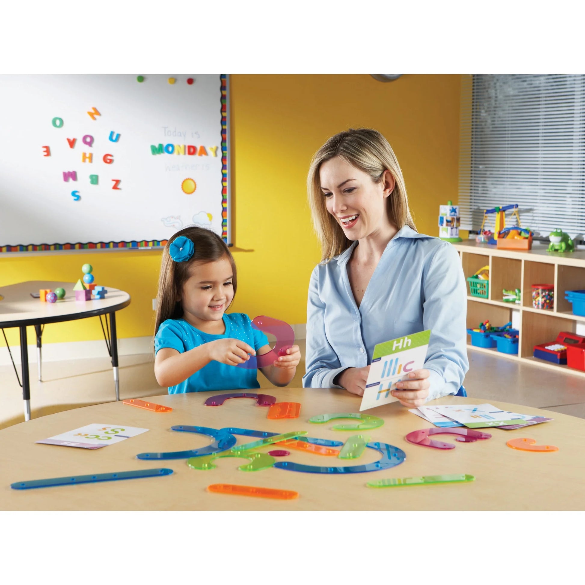 Letter Construction Activity Set Alphabet Letters (60 Pieces)