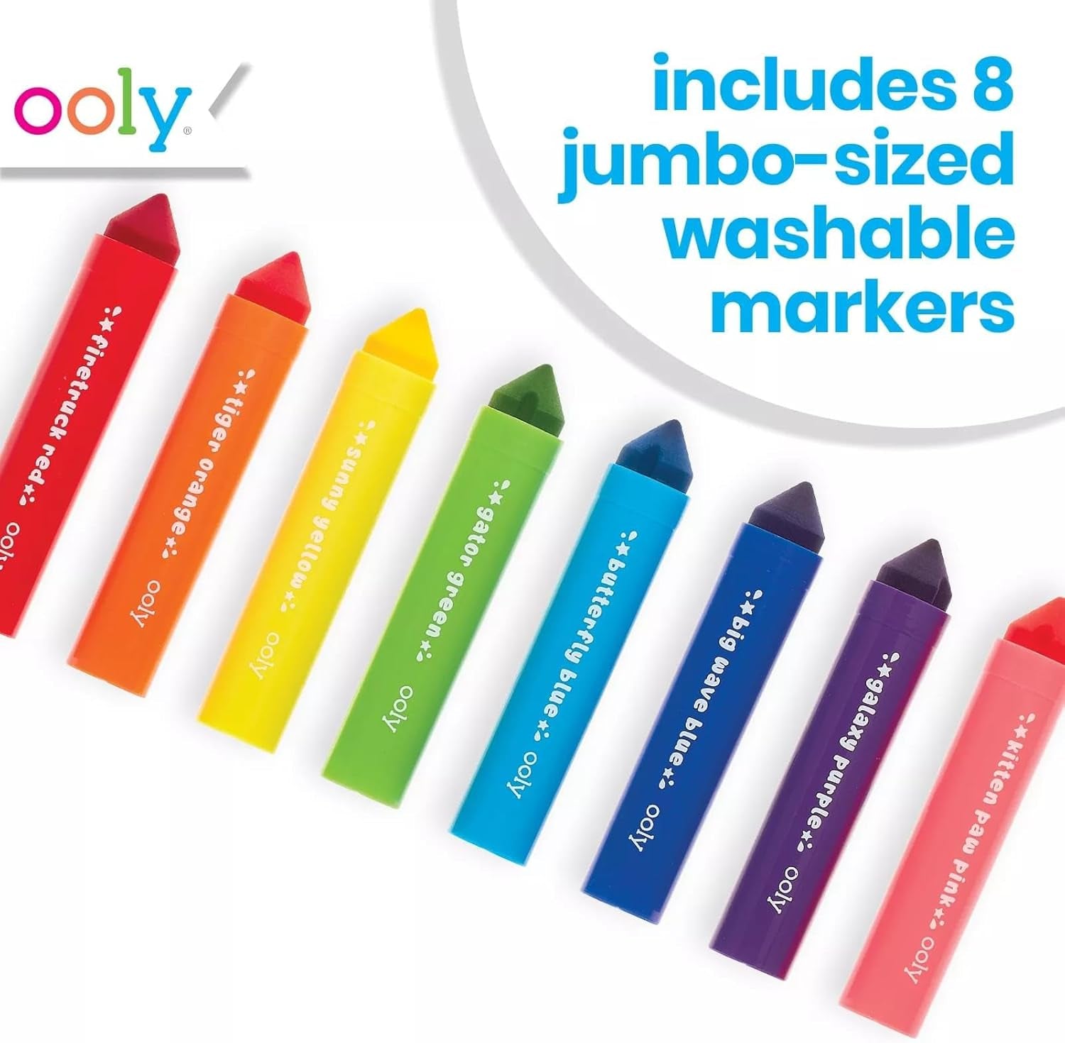 Thick Washable Markers with Jumbo Grip