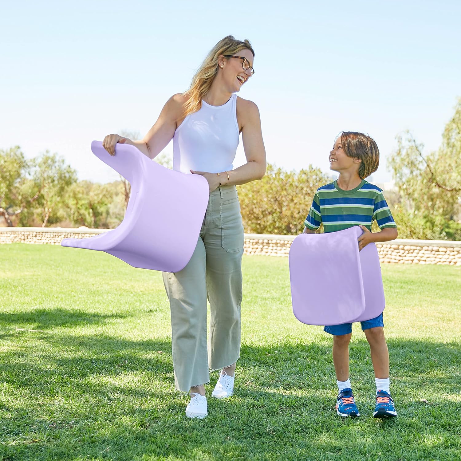 Wave Seat, 18In - 19.6In Seat Height, Perch Stool