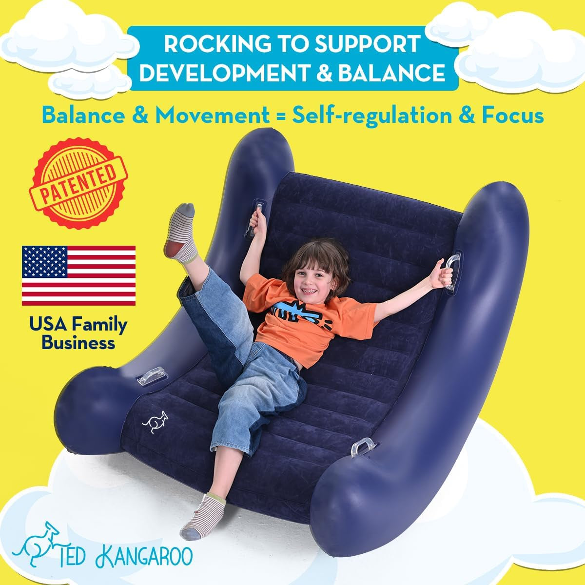 Sensory Chair for Kids, AIR Cloud Rocker
