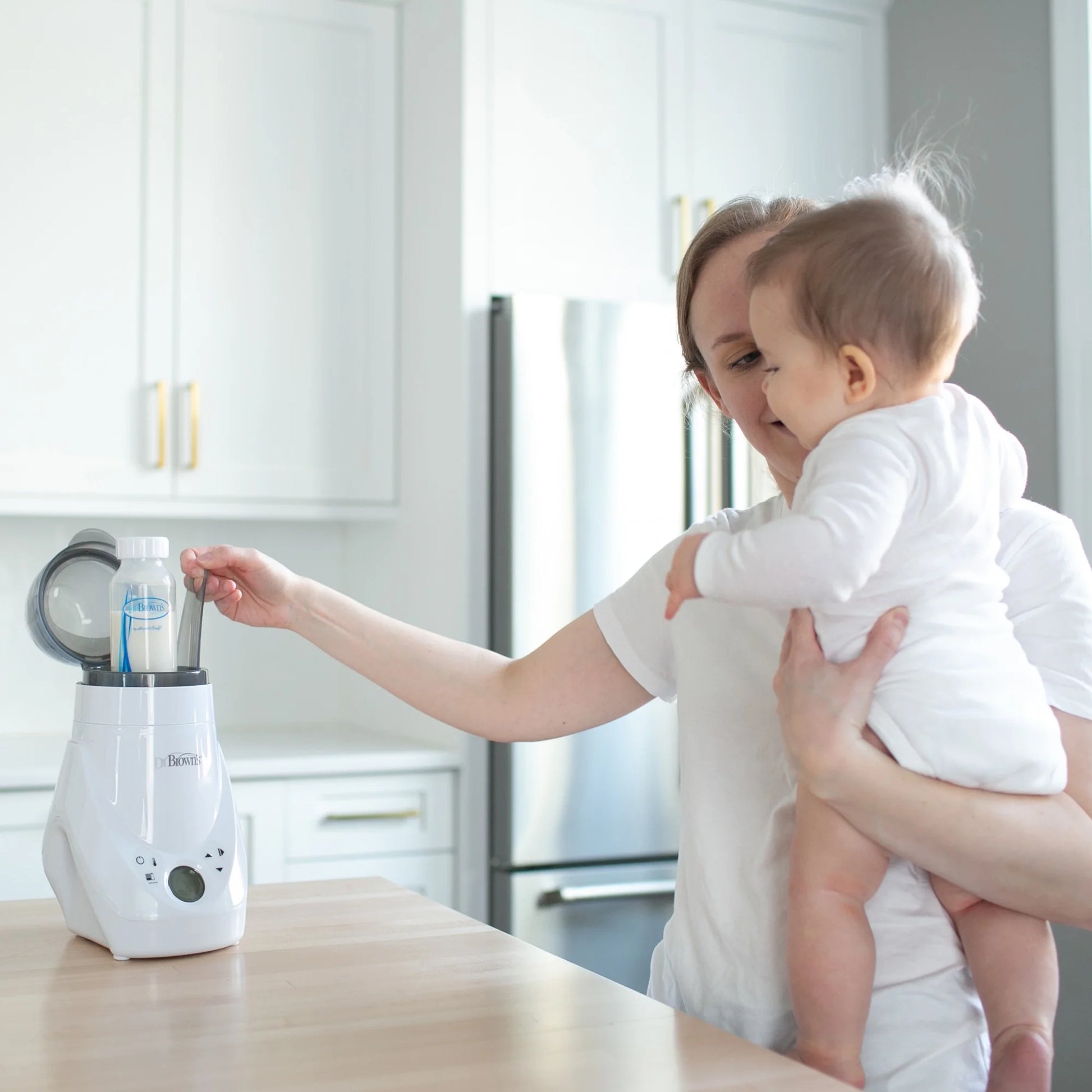 Natural Flow Milk Spa, Breast Milk & Bottle Warmer, Even and Consistent Warming, 1 Pack