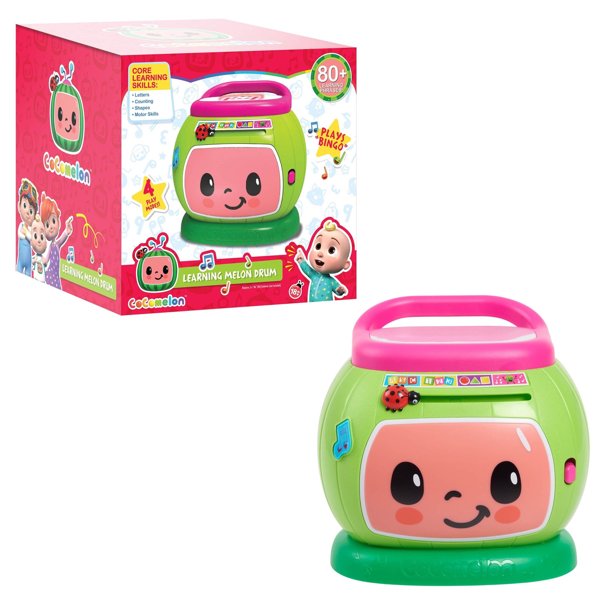 Learning Melon Drum Interactive Lights and Sounds, Learning and Education