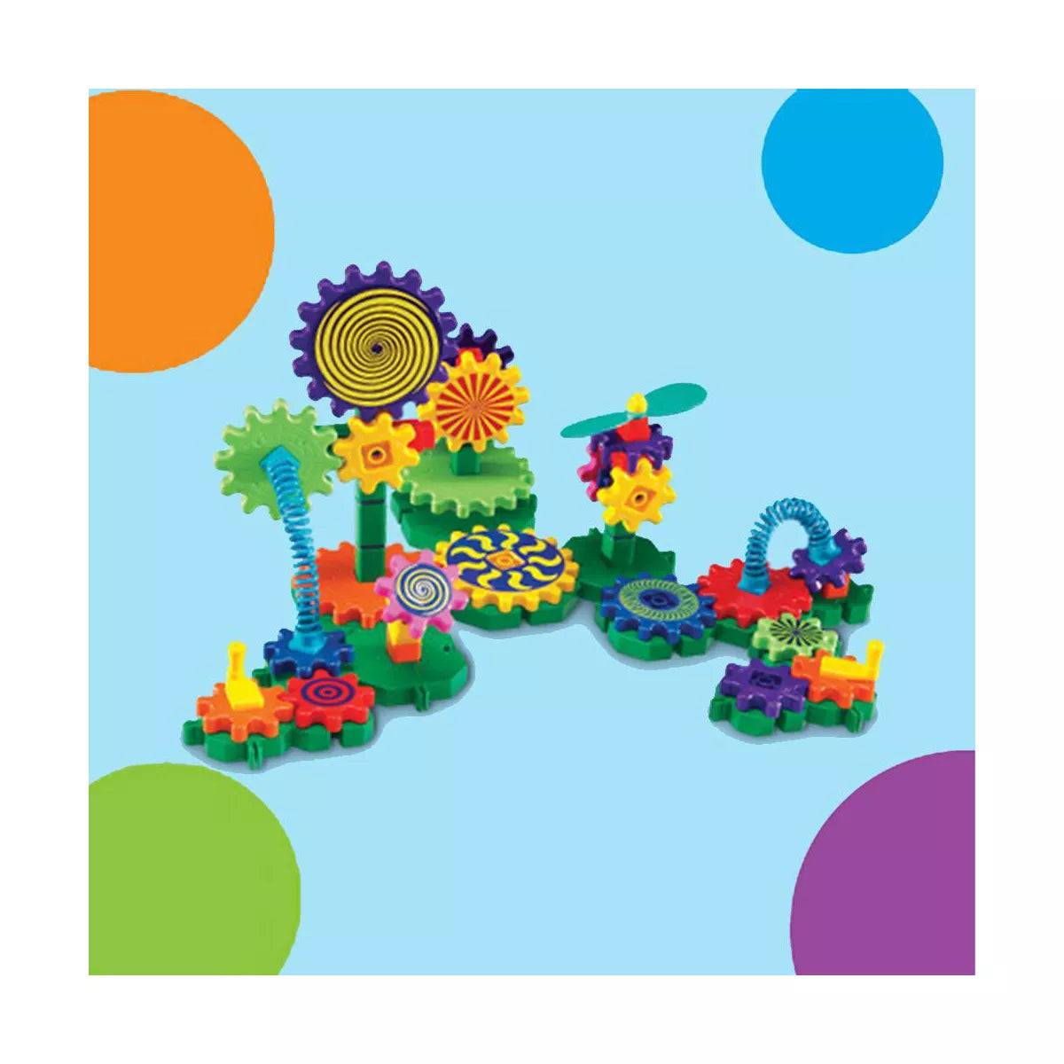 Learning Resources Gears! Gears! Gears! Gizmos: 83-Piece Plastic Building Set for Creative Thinking