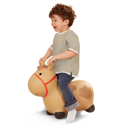 Hoppin’ Pony Inflatable Bouncy Animal Ride-On