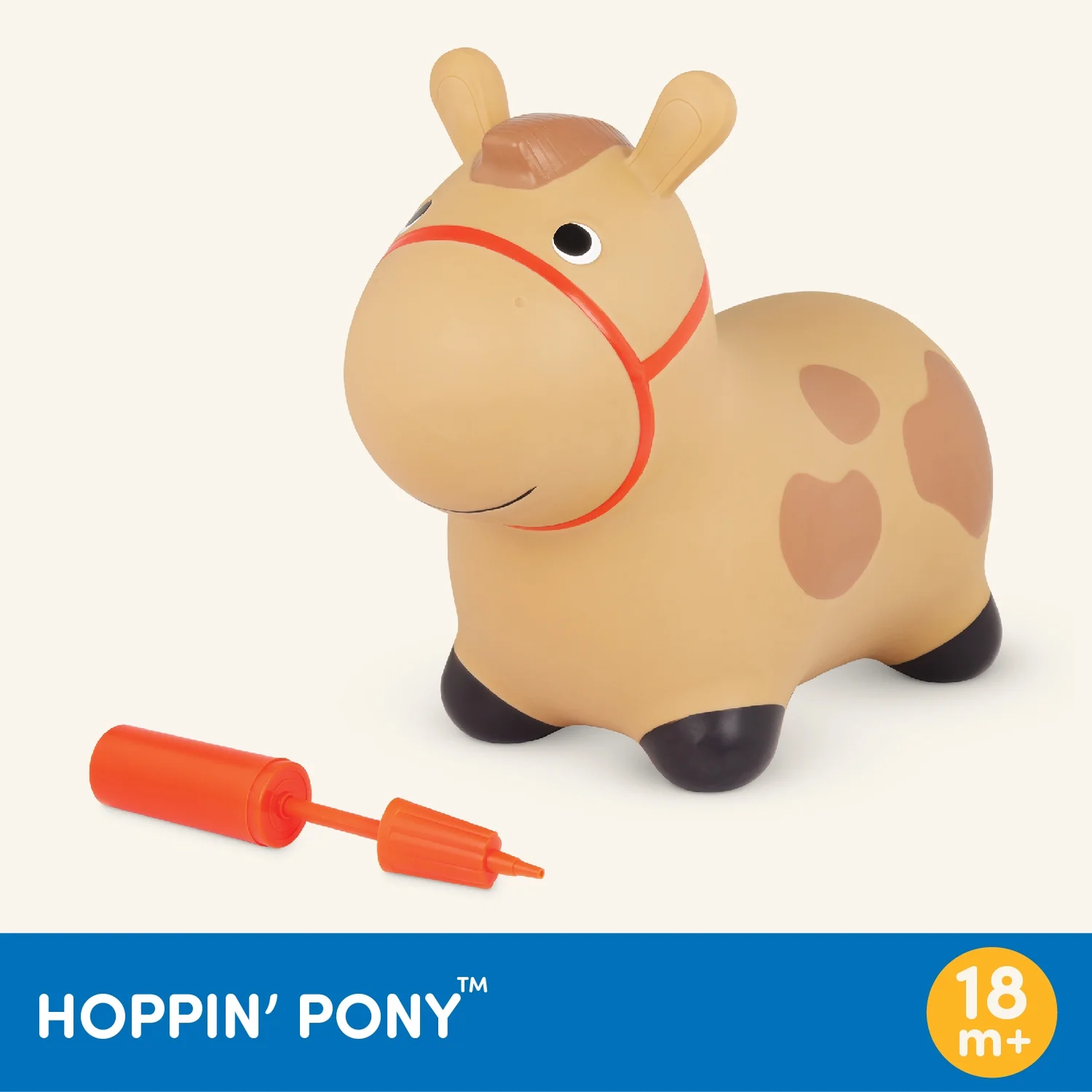 Hoppin’ Pony Inflatable Bouncy Animal Ride-On