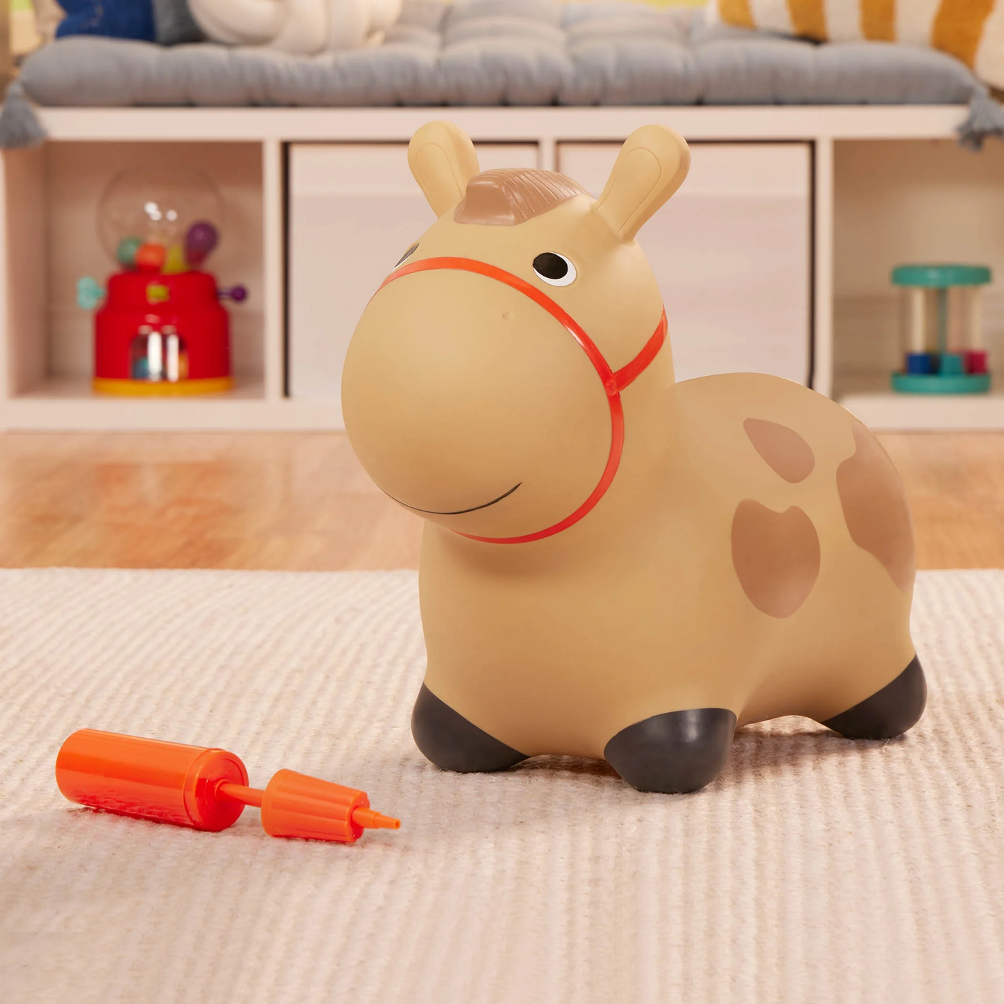 Hoppin’ Pony Inflatable Bouncy Animal Ride-On