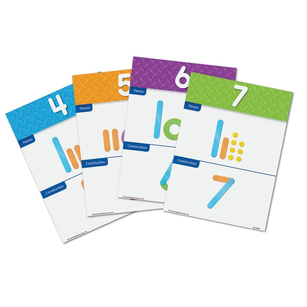 Number Construction Maths Activity Set