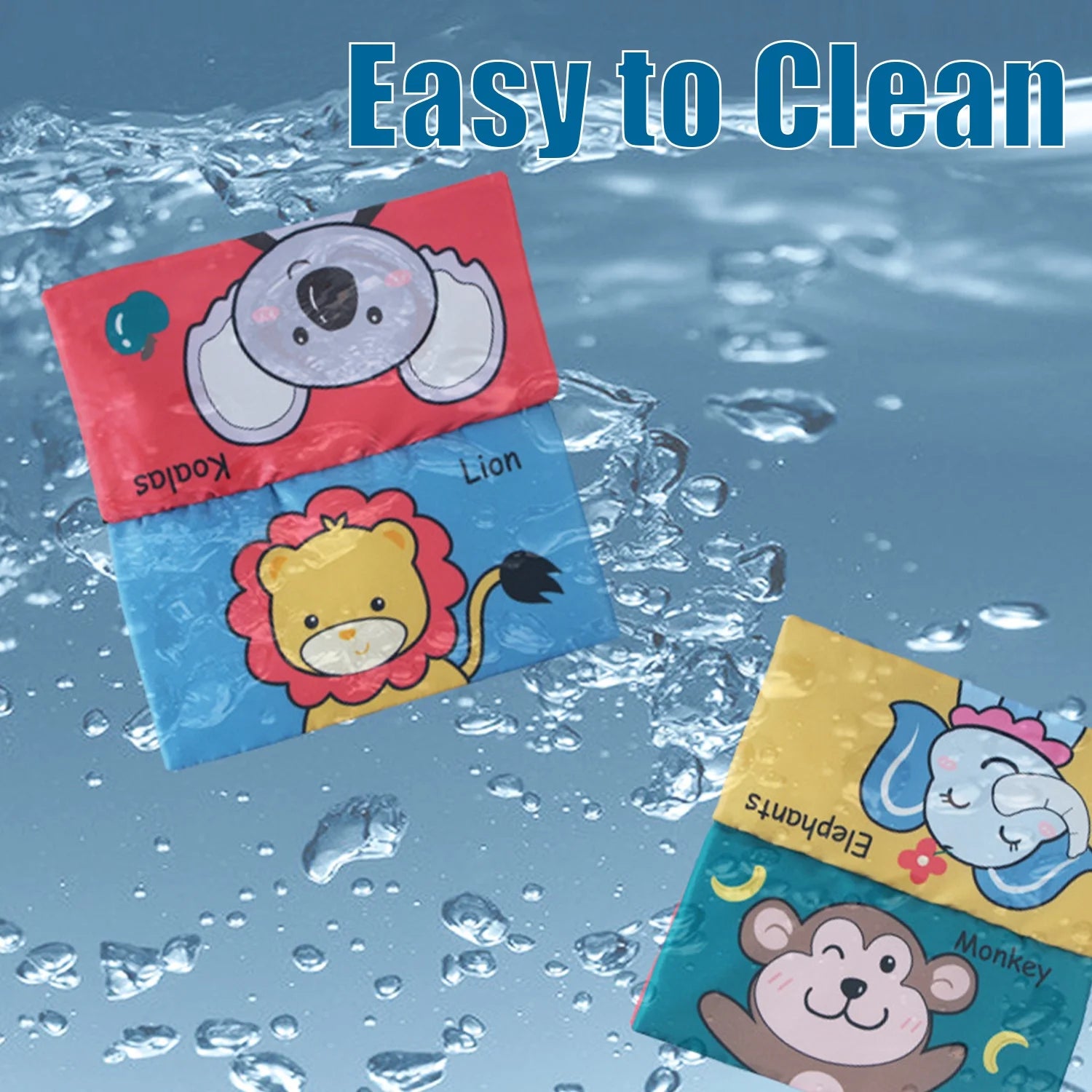 Baby Toys 0-6 Months Boy Gifts, Baby Mirror Toys with Soft Crinkle 3D Activity Book, Teethers, Rattle, Developmental Montessori Sensory Crawling Toy, Newborn, Infant 0-3-4-6-12 Month