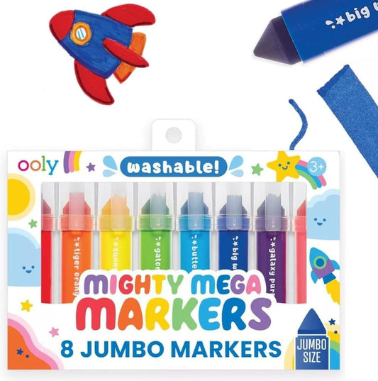 Thick Washable Markers with Jumbo Grip