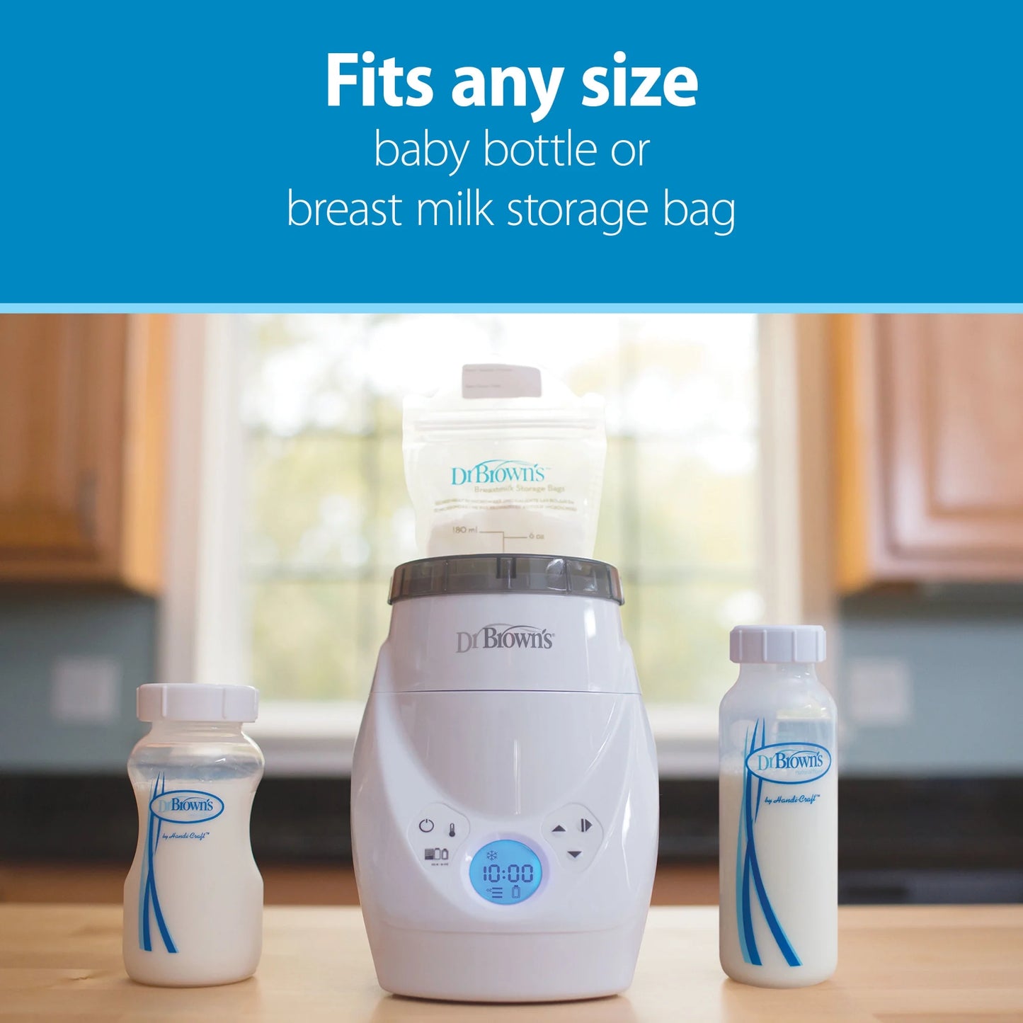 Natural Flow Milk Spa, Breast Milk & Bottle Warmer, Even and Consistent Warming, 1 Pack