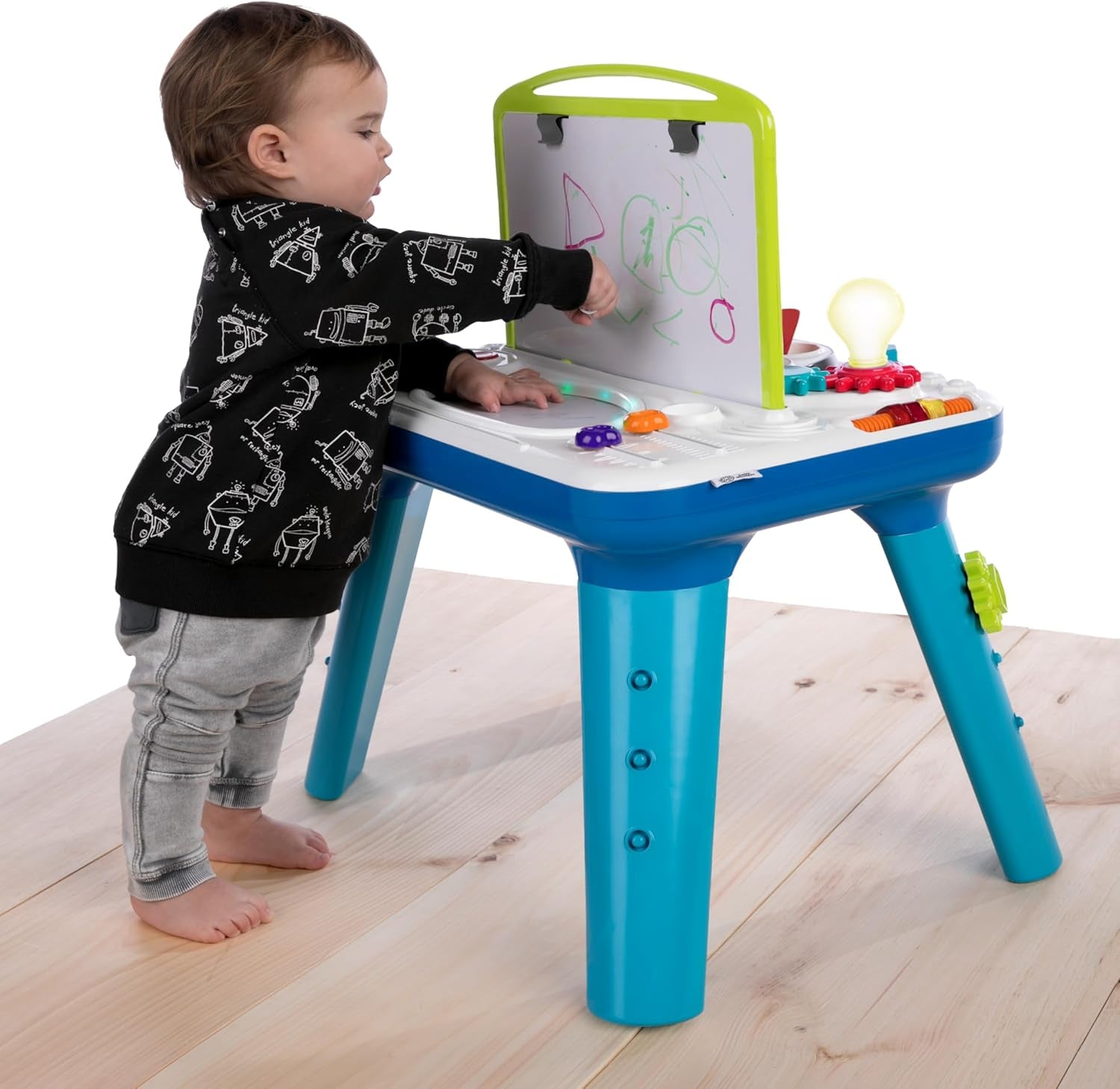 Curiosity Activity Table Twith Lights and Melodies, Montessori & STEAM Inspired