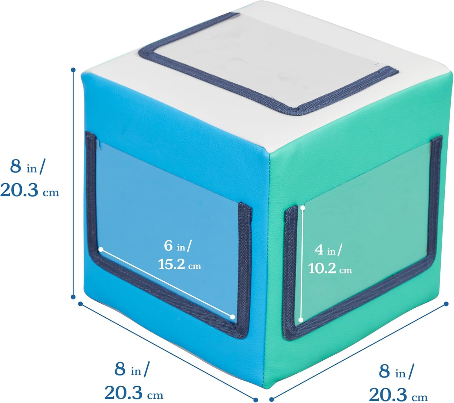 Softzone Picture Me Blocks, Activity Cubes, 4-Piece