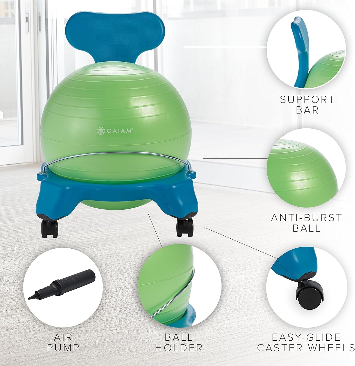 Kids Classic Balance Ball® Chair