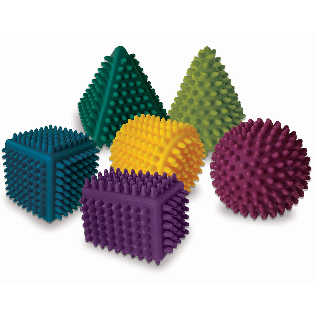 Sensory Shapes 6-Pack - Assorted Stimulating Shapes & Colors – Popple Kids