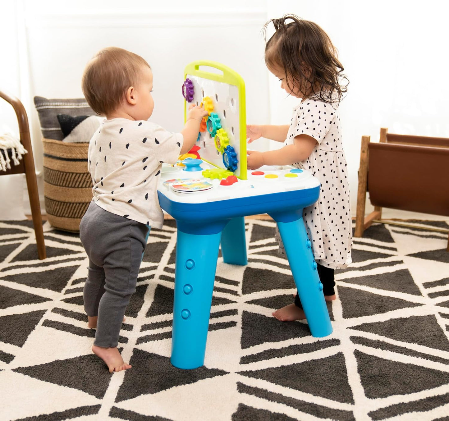 Curiosity Activity Table Twith Lights and Melodies, Montessori & STEAM Inspired