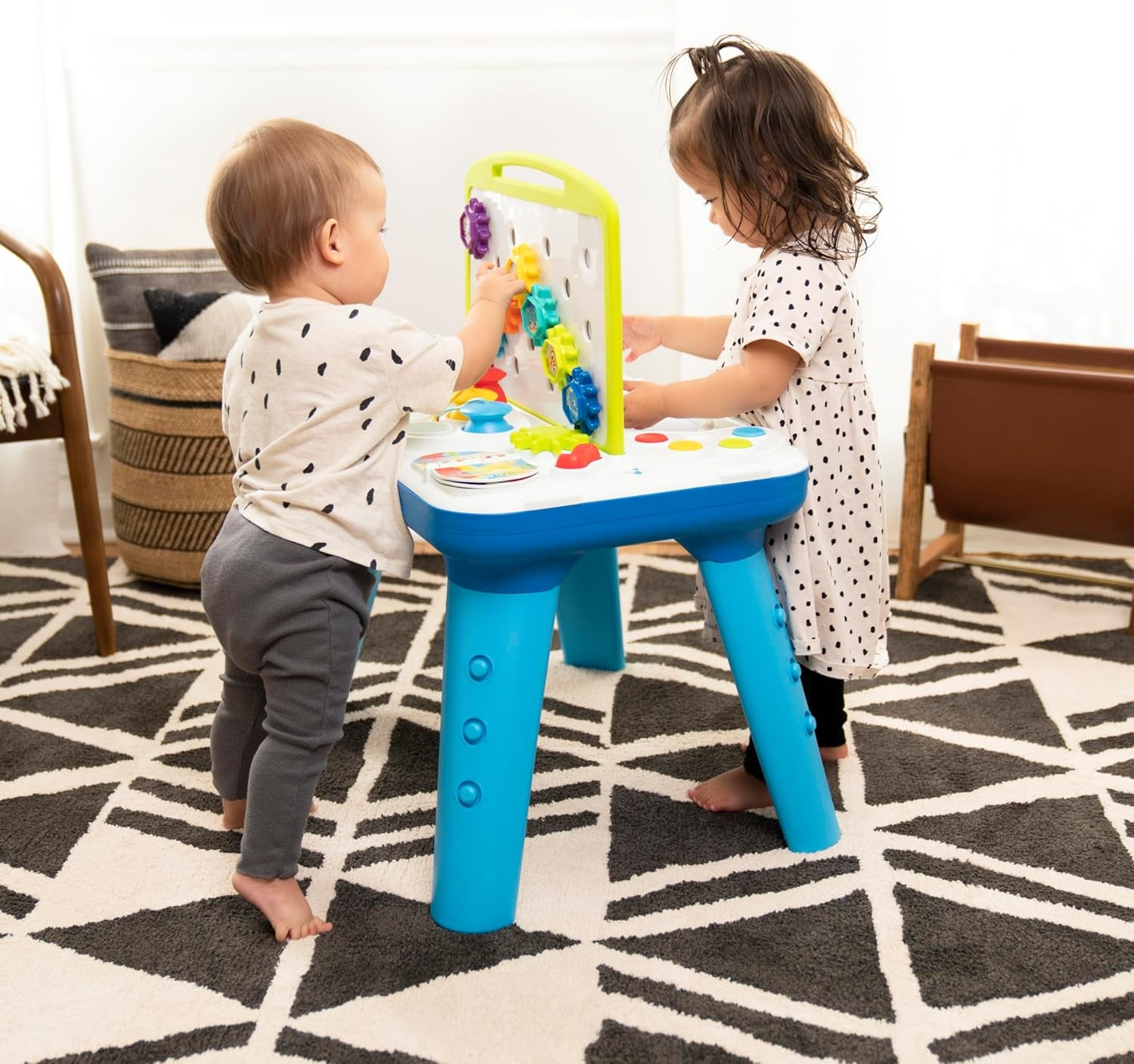 Curiosity Activity Table Twith Lights and Melodies, Montessori & STEAM Inspired