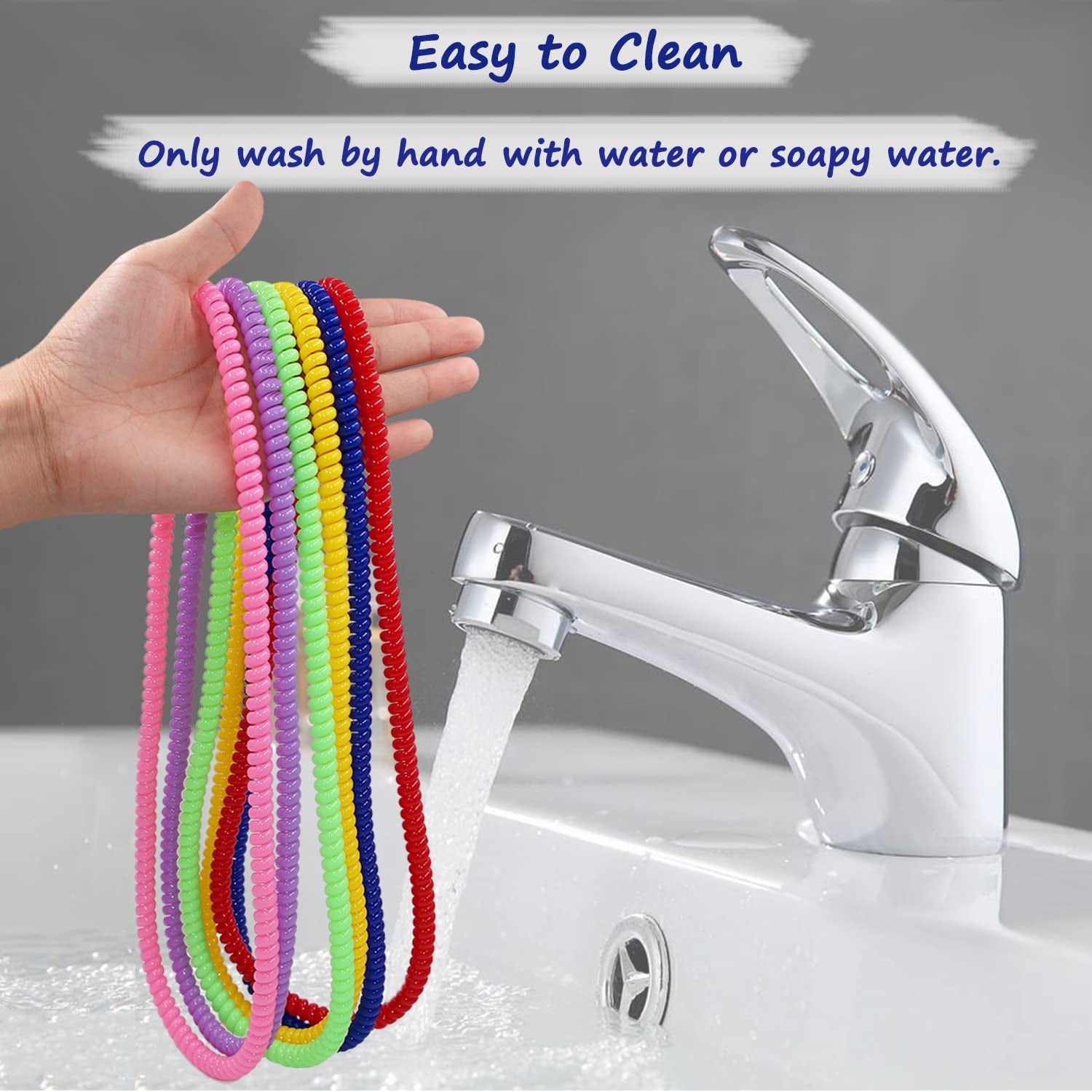 Sensory Chew Necklace for kids with Autism, ADHD, SPD, Oral Motor Aids ,Chew Toys, Reduce Fidgeting for Kids Chewer