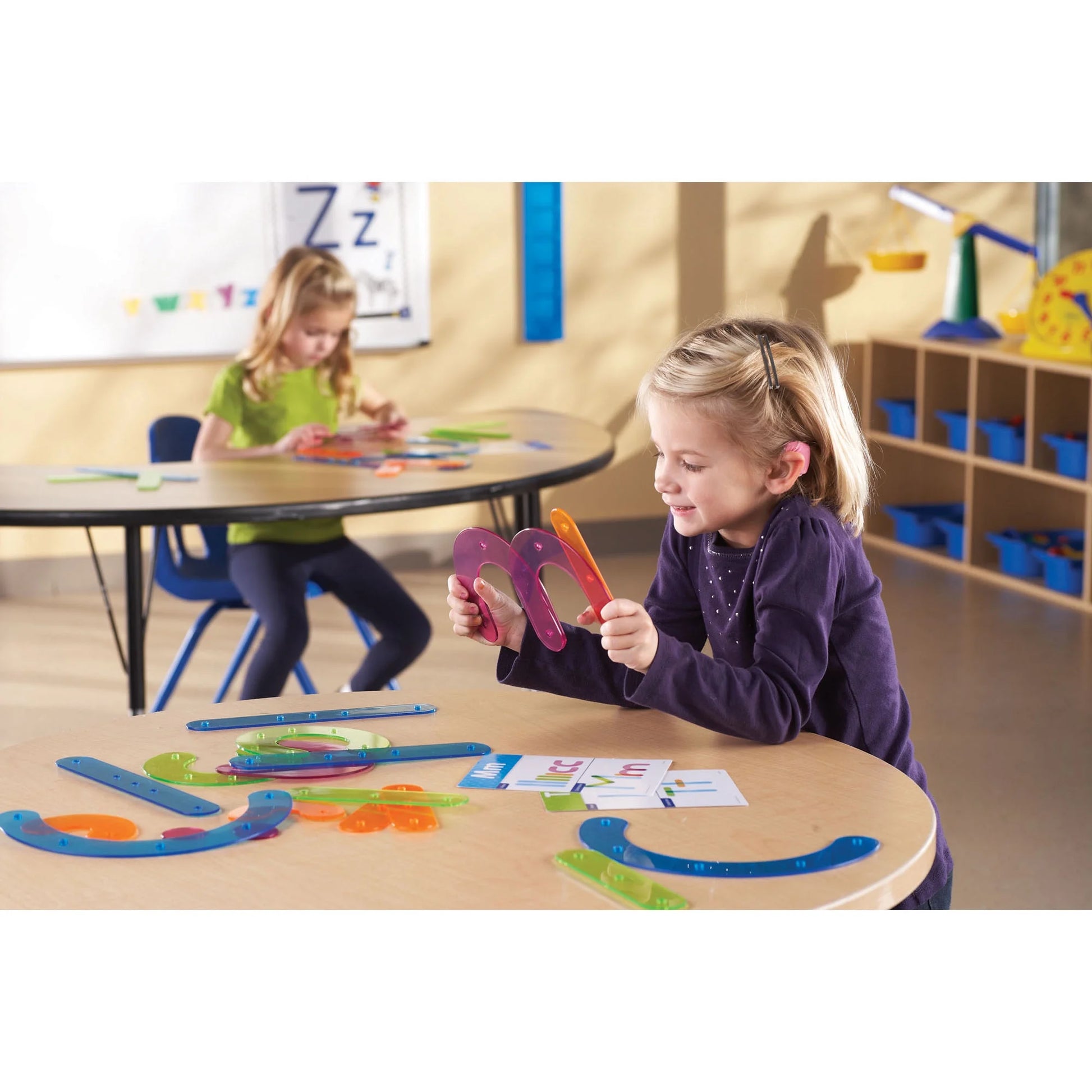 Letter Construction Activity Set Alphabet Letters (60 Pieces)