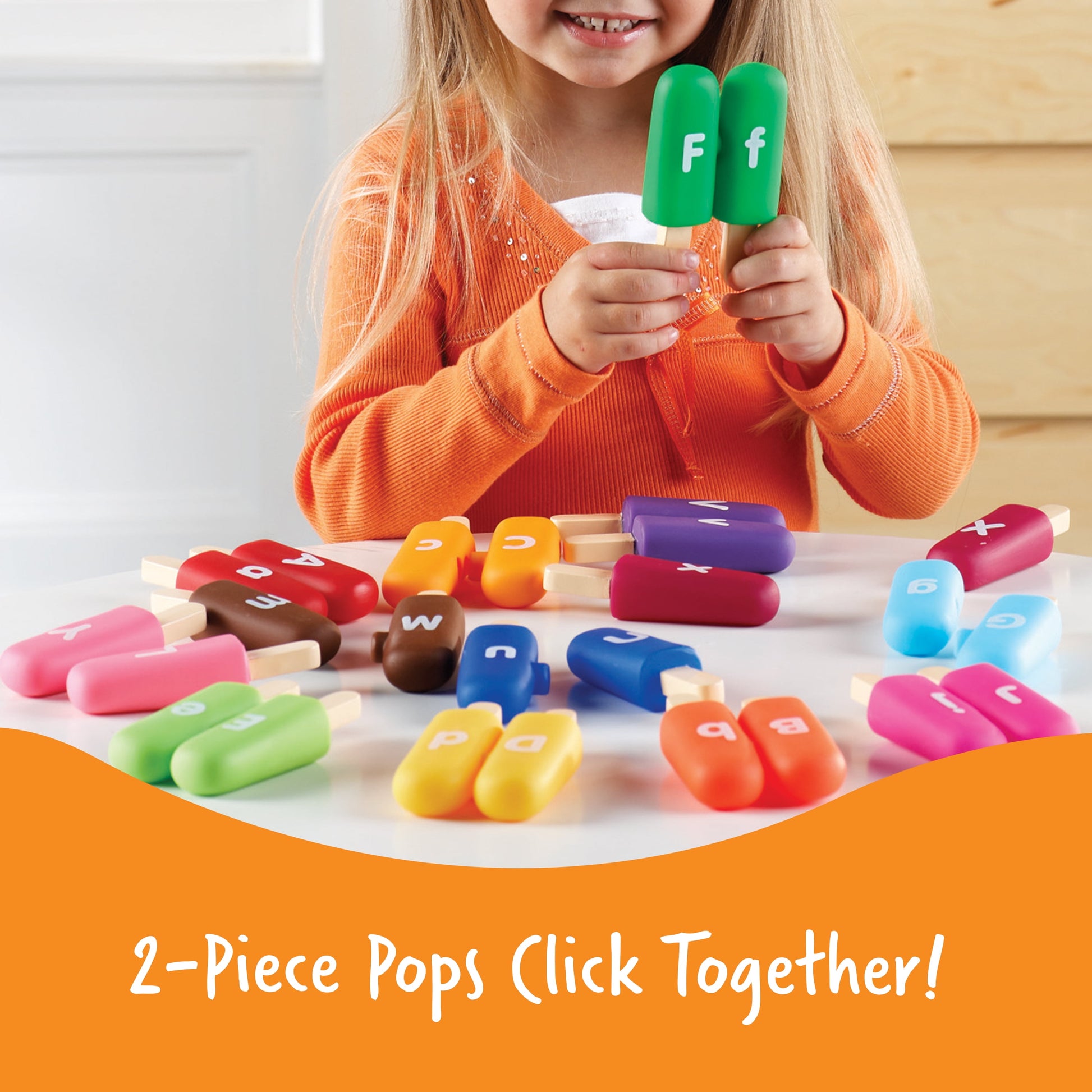 Smart Snacks, LRNLER7345, Alpha Pops, 13 / Set, Multi
