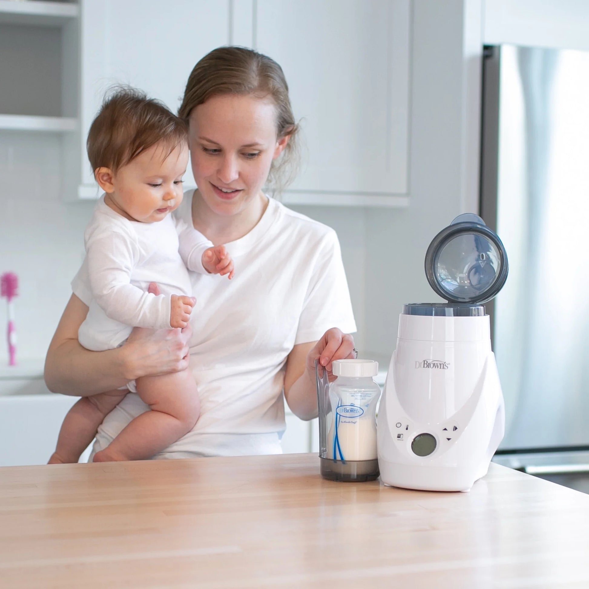 Natural Flow Milk Spa, Breast Milk & Bottle Warmer, Even and Consistent Warming, 1 Pack