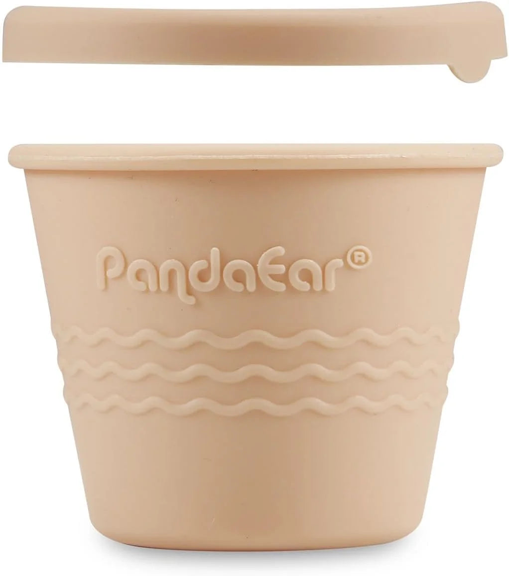 Multicolor Silicone Reusable Baby Food Small Snack Containers (12 Count)