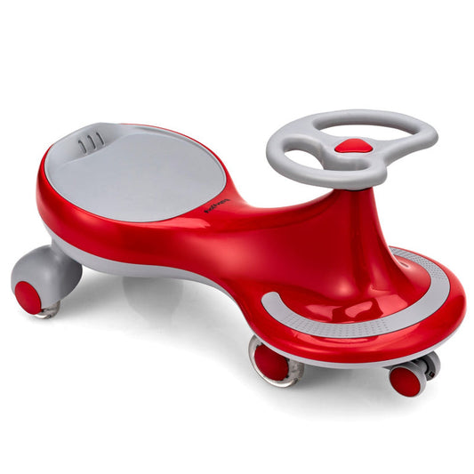 Wiggle Car Ride-On Toy with Flashing Wheels