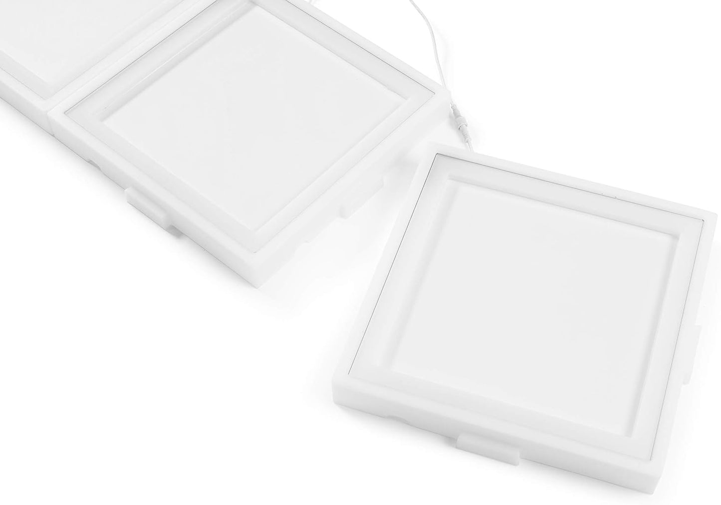 Sensory Interactive LED Light up Floor Tile - Touch Sensitive Color Changing- with Remote Control - 1 Tile - 14.5 Inch