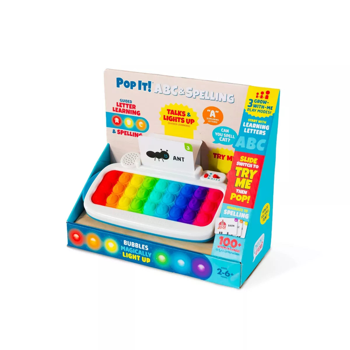 Chuckle and Roar ABC & Spelling Pop Keyboard : Grow with Me Guided Letter Learning